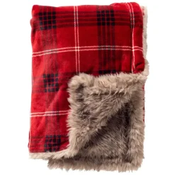 Plaid Christmas - Biking Red - 140x180 cm