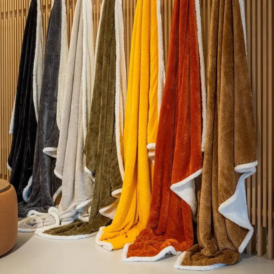 Plaid Cody - Potters Clay - 150x200 cm