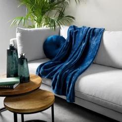 Plaid Harvey - Insignia Blue - 150x200 cm