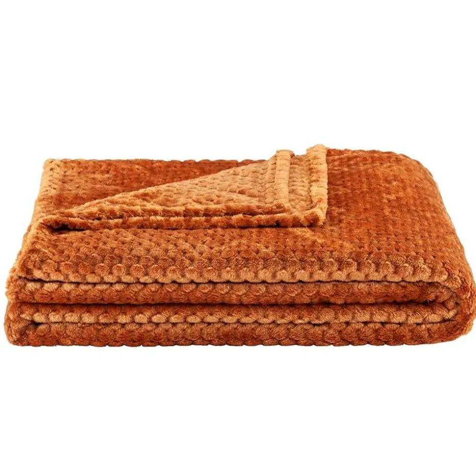 Plaid Ilona - caramel - 130x170 cm