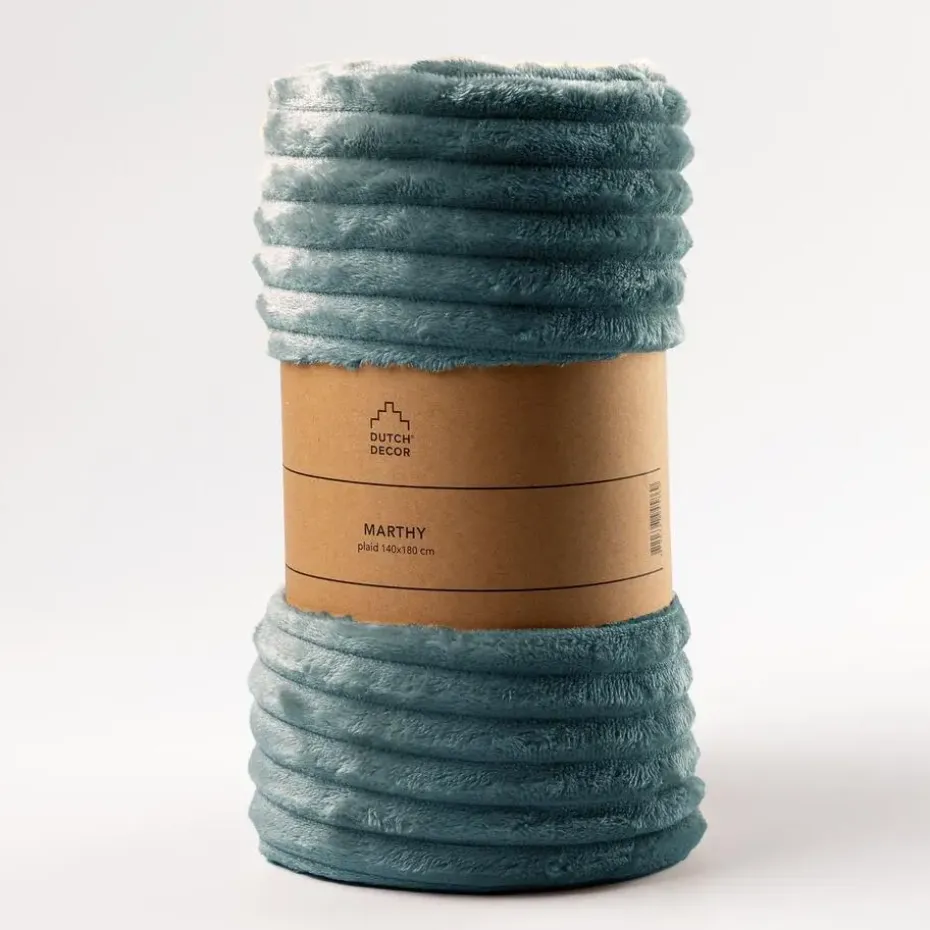 Plaid Marthy - Sagebrush Green - 140x180 cm