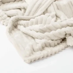 Plaid Marthy - Snow White - 140x180 cm