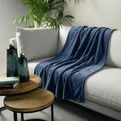 Plaid Owen - Insignia Blue - 130x160 cm