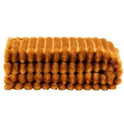 Plaid Zaira - caramel - 130x170 cm