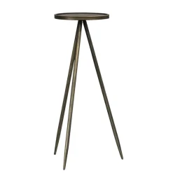 Plantentafel Gianni - goudkleurig - 80,5xØ30 cm