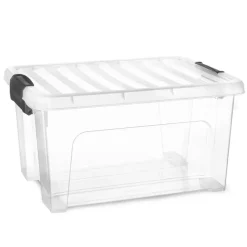 Plasticforte Multi Storage Opslagbox - transparant - 16.5L