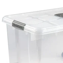 Plasticforte Opslagbak met deksel - 1x - 55L - 59 x 40 x 35 cm