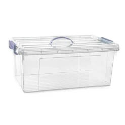 Plasticforte Opslagbox AZUL - transparant - 39 liter
