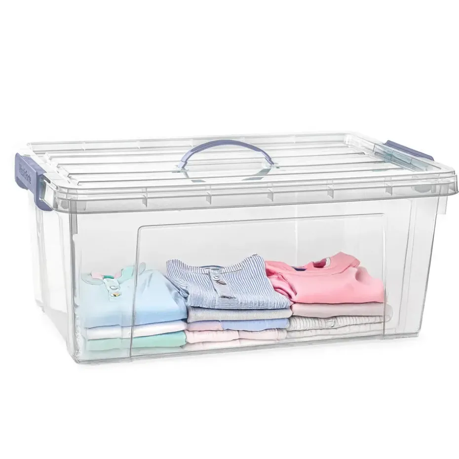 Plasticforte Opslagbox AZUL - transparant - 39 liter