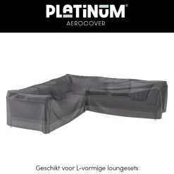 Platinum Aerocover loungesethoes L-vorm 235x235 cm