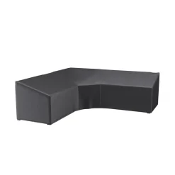 Platinum Aerocover loungesethoes 300x300x90x65 cm - L-vorm trapeze