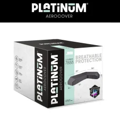 Platinum Aerocover platform loungesethoes 375x300 cm - Rechts
