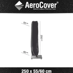 Platinum Challenger Premium T1 3x3 m - Manhattan Grey met voet en hoes