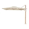 Platinum Challenger T2 zweefparasol premium - 3,5x2,6 m. - Champagne teak