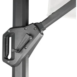 Platinum Challenger zweefparasol T1 Premium 4x3 m. - Faded Black