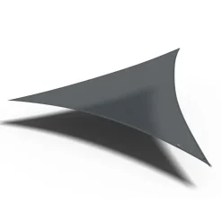 Platinum Coolfit schaduwdoek driehoek 5.0x5.0x5.0m - Antraciet