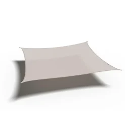Platinum Coolfit schaduwdoek vierkant 5x5m greige