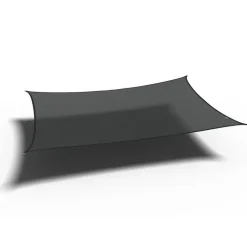 Platinum Coolfit schaduwdoek rechthoek 5.0x3.0 m - zwart