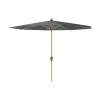 Platinum Riva stokparasol 3 m. rond - Teak Antraciet