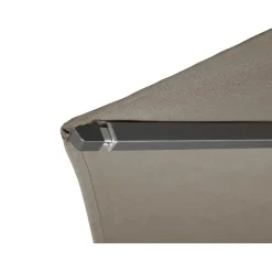 Platinum Riva stokparasol 3 m. rond - Teak Antraciet