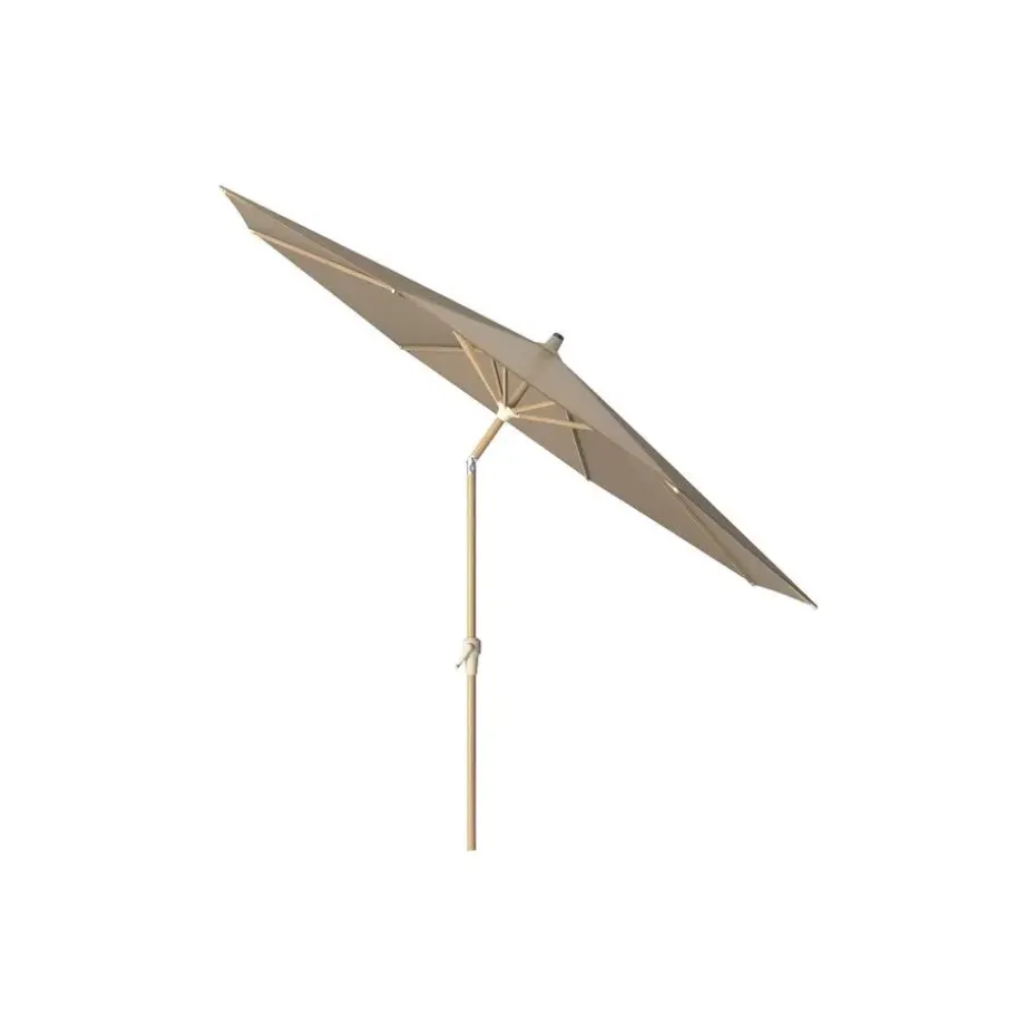 Platinum Riva stokparasol 3 m. rond - Teak Taupe