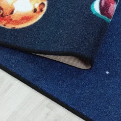 Play Speeltapijt Ruimte - 140x200 cm - Blauw - Vloerkleed Kinderkamer