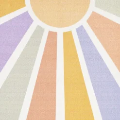 Play Sunshine Speeltapijt - 160x230 cm - Multi Creme - Vloerkleed Kinderkamer