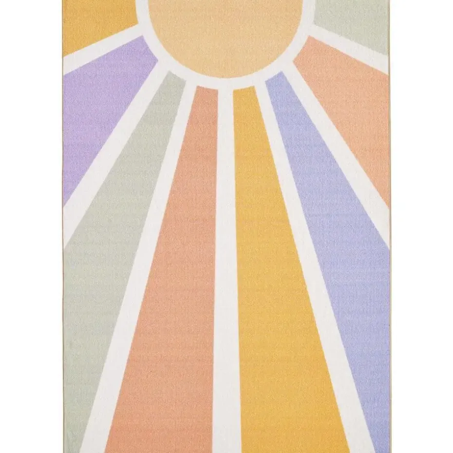 Play Sunshine Speeltapijt - 140x200 cm - Multi Creme - Vloerkleed Kinderkamer