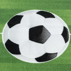 Play Voetbal Speeltapijt - 160x230 cm - Groen - Vloerkleed Kinderkamer