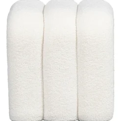 Poef Alfaro - wit - 45x38x41 cm