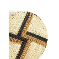 Poef Yuturi - Crème - Ø40cm