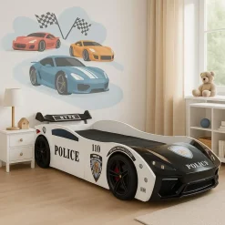 Politiebed Politie Autobed met licht