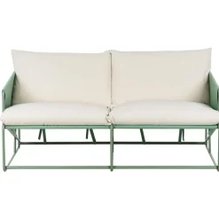 PONTE - Tweezitsbank - Groen - Staal