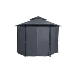 PORTEL - Tuinpaviljoen - Grijs - Staal