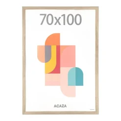 Poster Lijst - Kader voor Foto's van 70 x 100 cm, MDF Hout - Lichte eik Kleur