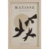 Poster Matisse Bird - MDF/glas - 30x20 cm