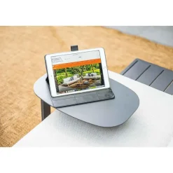 Prinos loungeset - 4-delig - carbon black - valley sand