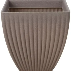 Pro Garden Bloempot Lotus 40x40x42cm Bruin