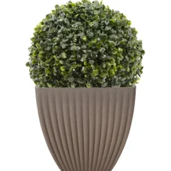 Pro Garden Bloempot Lotus 40x40x42cm Bruin