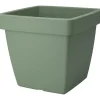 Pro Garden Plantenpot - groen - D39 x H35 cm - kunststof