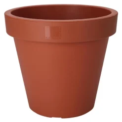 Pro Garden Plantenpot - kunststof - terracotta - D60 x H55 cm