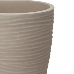 Pro Garden plantenpot - kunststof - zand/beige - 40 x 60 cm