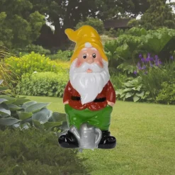 Pro Garden Tuinkabouter - met gieter - keramiek - 20 cm