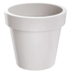 Prosperplast Bloempot - D40 x H35 cm - wit - kunststof