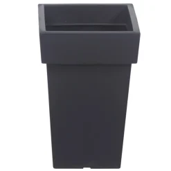 Prosperplast Bloempot - kunststof - antraciet - 23 x 35 cm