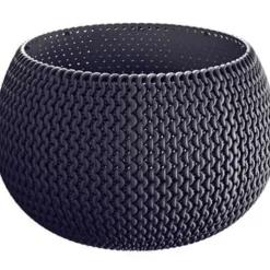 Prosperplast Bloempot Splofy - antraciet - 4 l - 29 cm