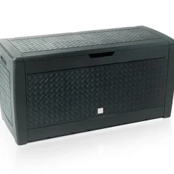 Prosperplast Opbergbox - antraciet - 310 liter - 119 x 48 x 60 cm