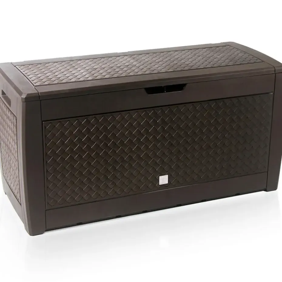 Prosperplast Opbergbox - bruin - 310 liter - 119 x 48 x 60 cm