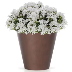 Prosperplast plantenpot - kunststof - brons - D30 x H28 cm