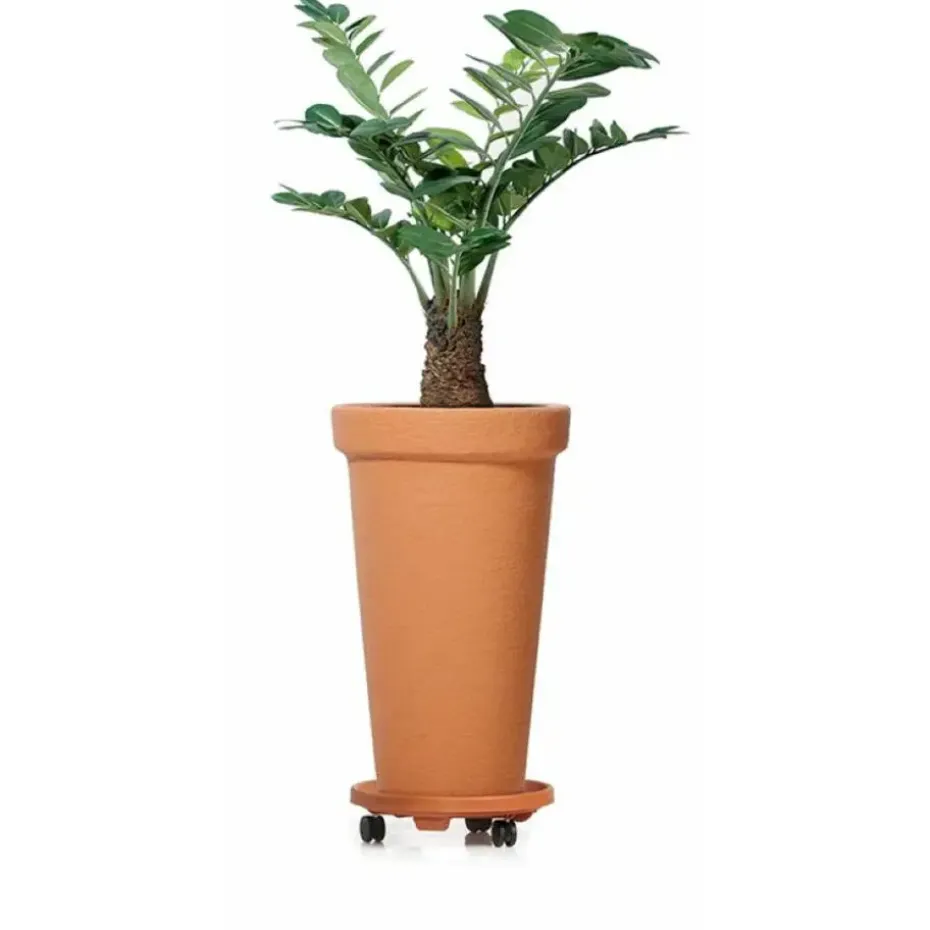 Prosperplast Plantenpot Flower Tower - terracotta - D40 x H60 cm